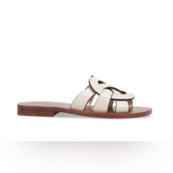 NIB COACH Women's Issa Slip On Woven Slide Sandals - Picture 3 of 7